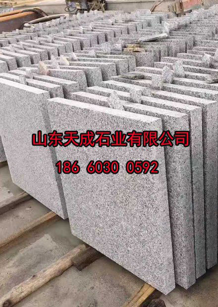 五莲红花岗岩火烧板价格  厂家价格