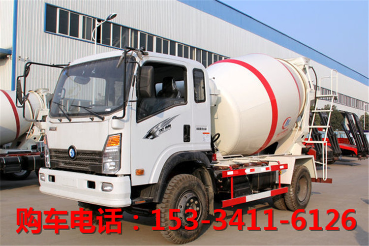 重汽5方混弹簧土搅拌车厂家直销  小型搅拌车  混凝土搅拌车  运输搅拌车