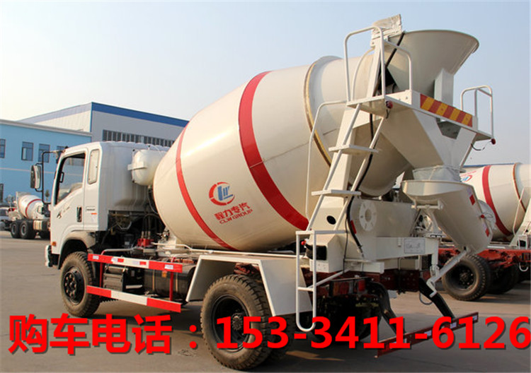 重汽5方混弹簧土搅拌车厂家直销  小型搅拌车  混凝土搅拌车  运输搅拌车