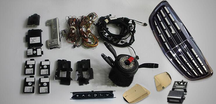 奔驰S400L升级P20驾驶辅助系统功能作业