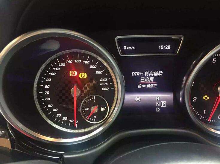 17款奔驰GLS400改装23P驾驶辅助系统功能作业