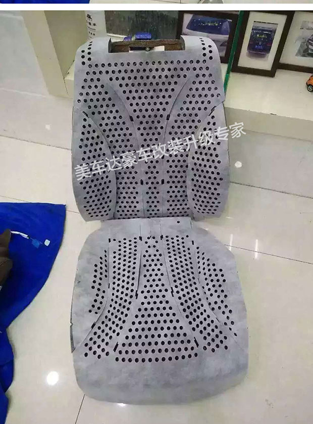 奔驰S400L改装原厂通风座椅记忆加通风作业