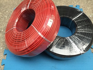 太阳能光伏电缆PV1-F1*4平方黑色