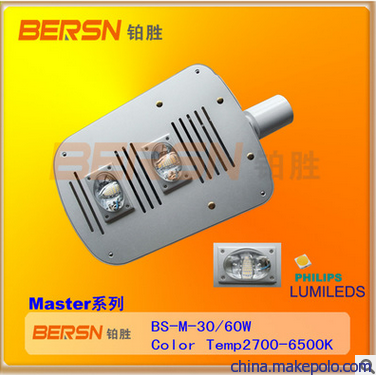 Maxter系列LED路灯60W户外道路照明IP65