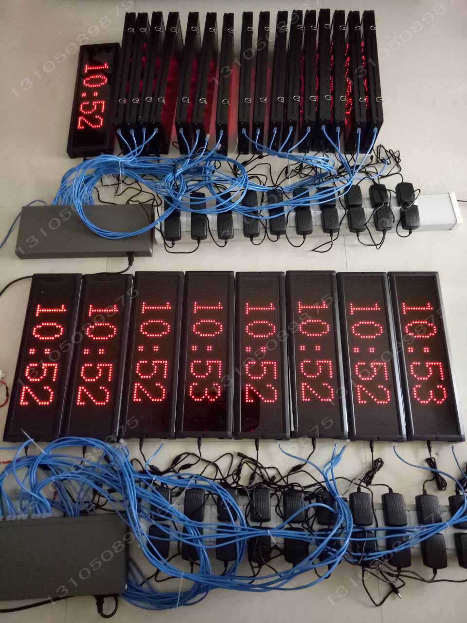TCP/IP同步授时时钟LED同步时钟