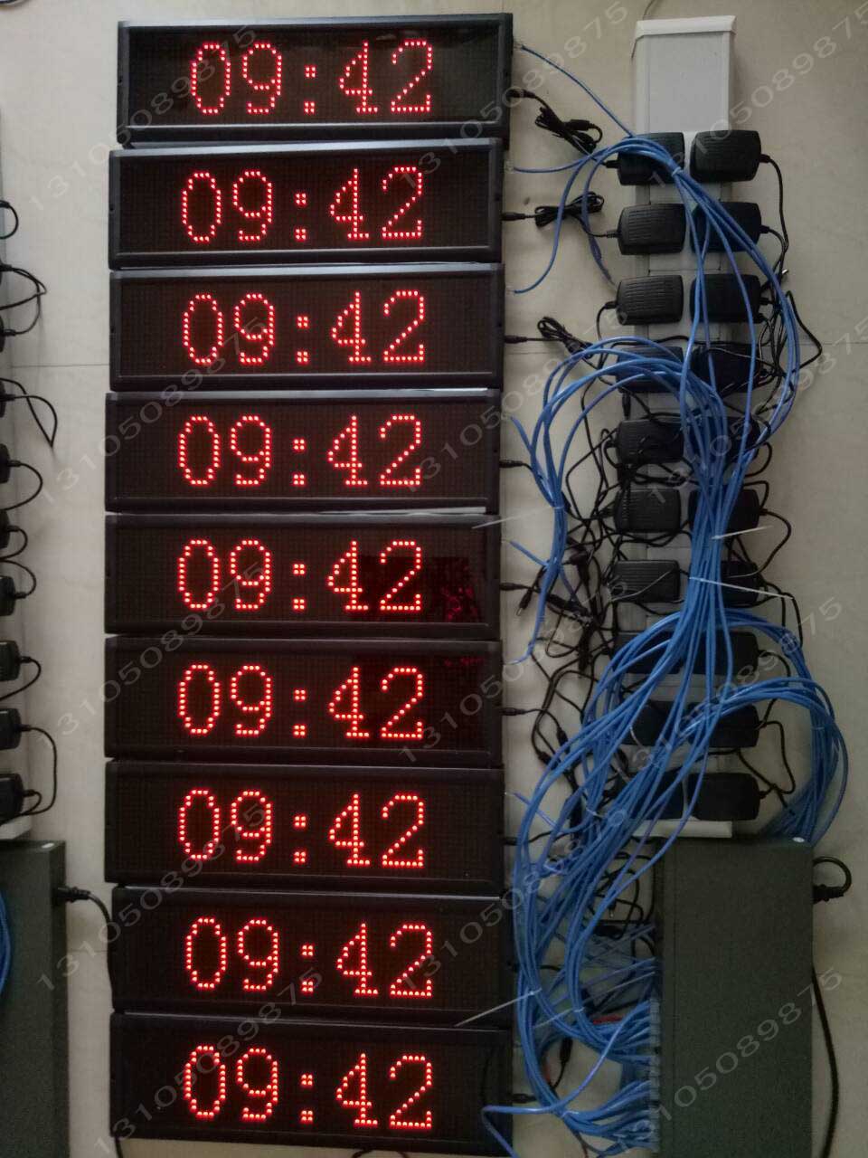 TCP/IP同步授时时钟LED同步时钟