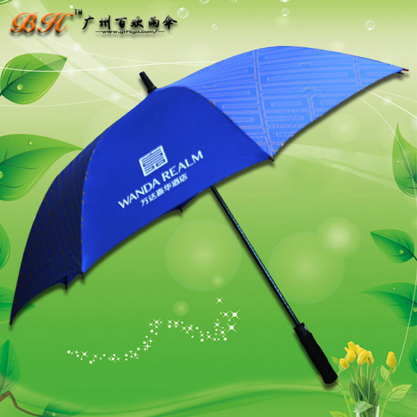 【广告高尔夫伞】定制-万达嘉华酒店广告伞 鹤山雨伞  广告雨伞  礼品雨伞