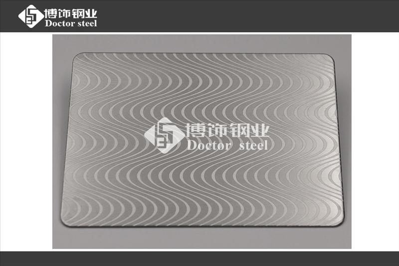 广东不锈钢表面处理加工厂，不锈钢蚀刻水波纹  不锈钢表面加工  不锈钢加工厂  不锈钢蚀刻板