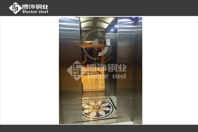 佛山不锈钢电梯门轿厢内壁，不锈钢镜面蚀刻花纹板  不锈钢电梯轿厢