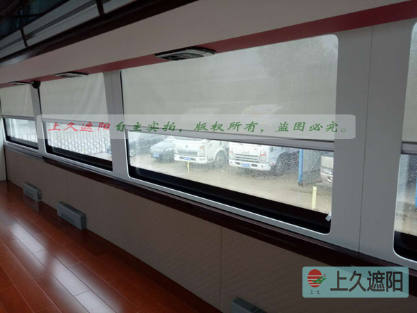 商务车推拉窗帘房车内装遮阳帘舒适美观  商务车遮阳帘