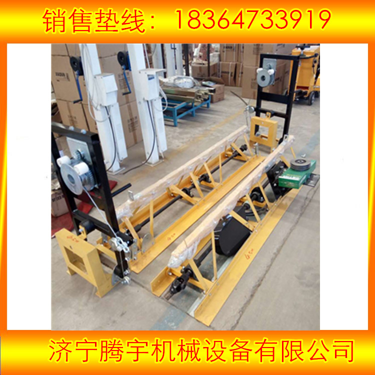 生产厂家直供混凝土路面摊铺振动梁  混凝土整平机  框架式振动梁  路面整平机厂家