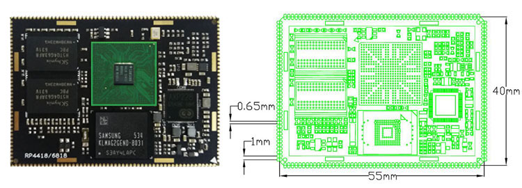荣品S5P4418核心板EMMC升级啦  嵌入式开发板