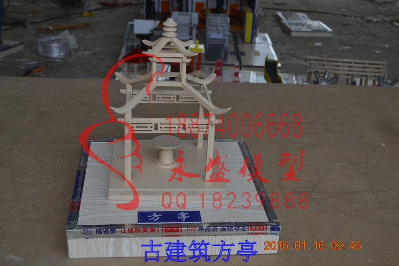 兰州培训模型古建筑方亭模型公司仿真实训模型&nbsp;&nbsp;演示模型
