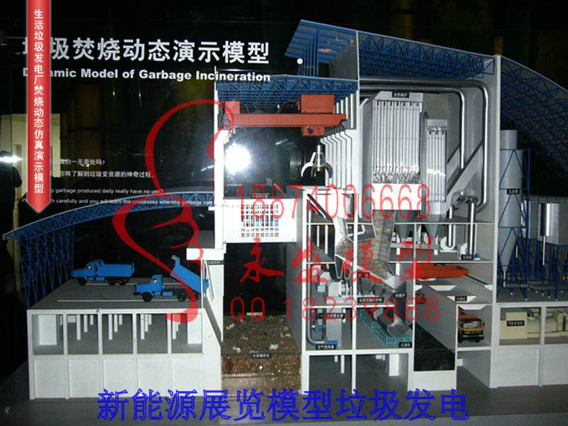 西藏教学模型新能源展览模型垃圾发电图纸下载模型培训 模型报价 培训模型 原理模型