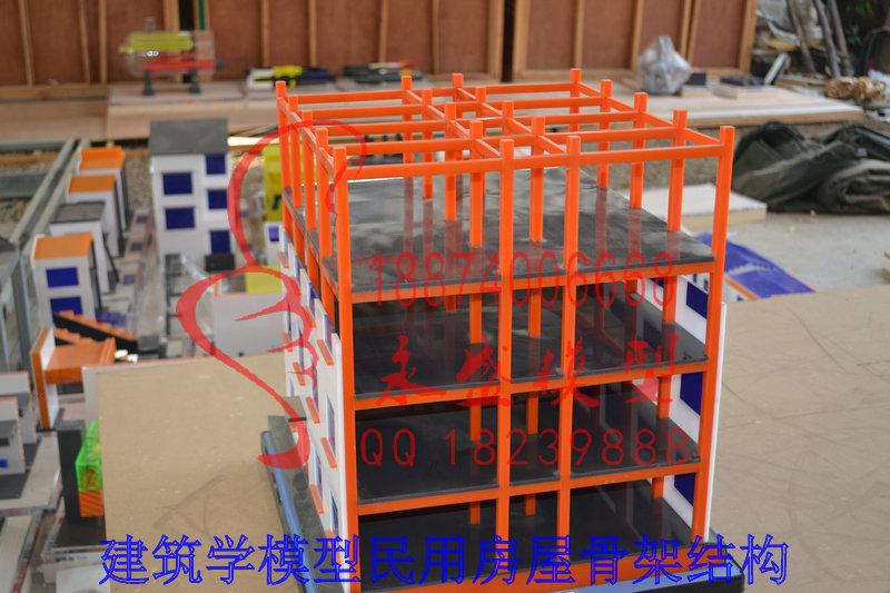 包头模型技术建筑学模型民用房屋骨架结构公司结构模型 展览模型 机械模型 模型实训
