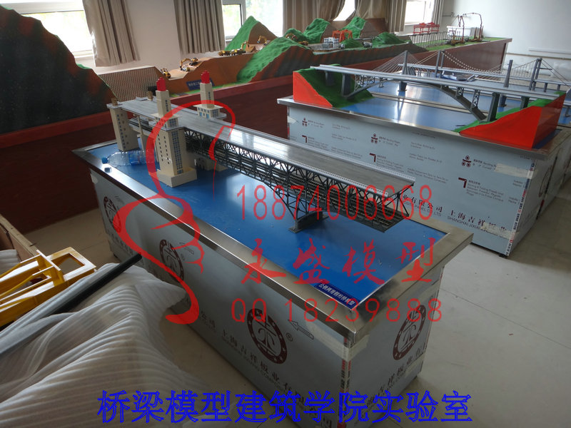 河南仿真装置桥梁模型建筑学院实验室价是多少半剖模型 透明模型 仿真演示模型 软件仿真