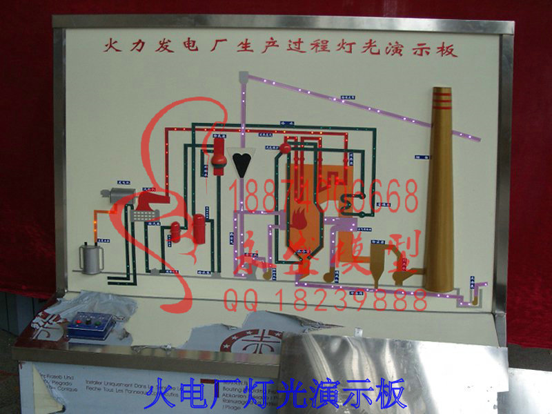 山西机械模型火电厂灯光演示板生产厂模型仿真&nbsp;&nbsp;训练模型&nbsp;&nbsp;教学模型&nbsp;&nbsp;展览模型