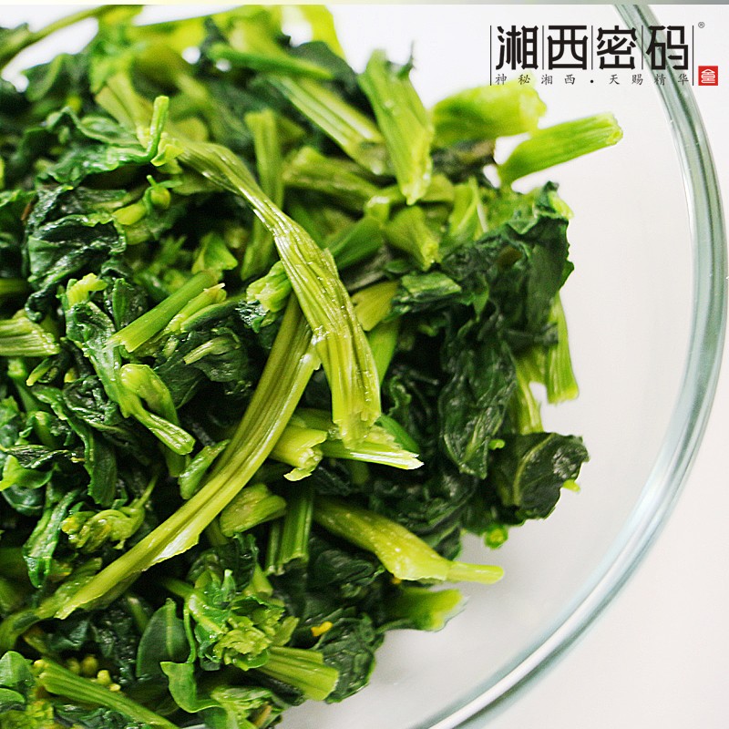 湘西密码桑植高山农家种植苔菜干  脱水蔬菜