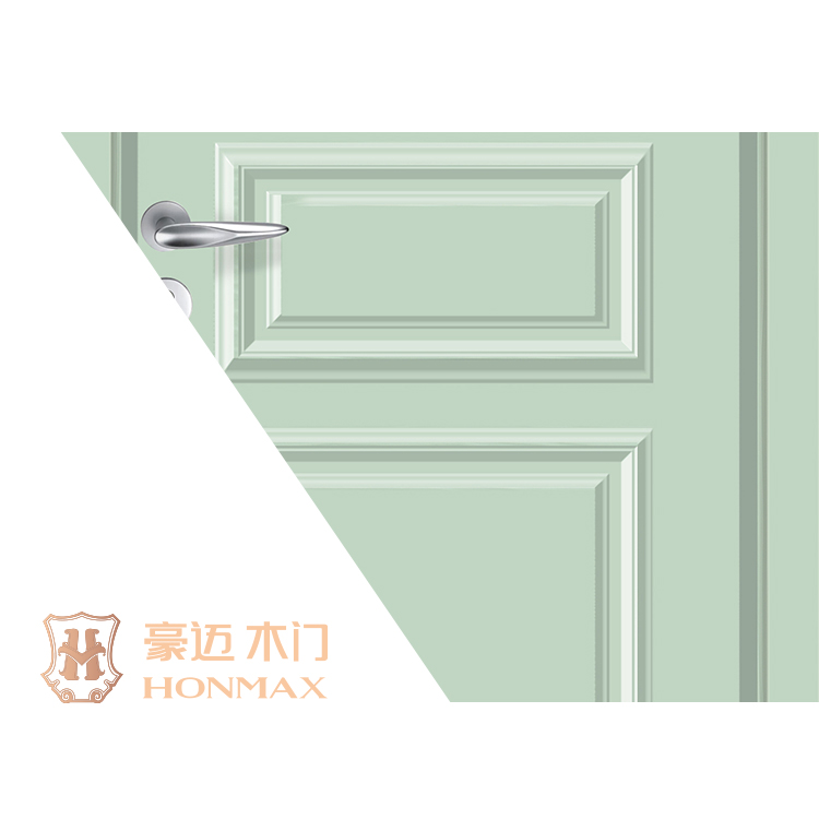 豪迈木门F8029现代时尚家居彩色环保卧室门  时尚家居门