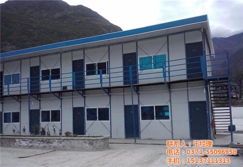 彩板房_圣基活动板房_可拆装彩板房价格  可折叠彩板房价格  防水彩板房价格