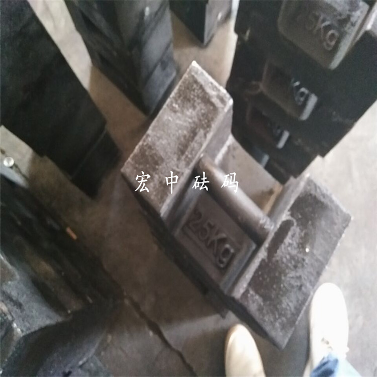 黑河20千克工业机械配重校准砝码20公斤铸铁砝码  标准砝码  配重块