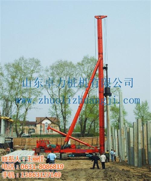 电动履带桩机、履带桩机、卓力桩机(查看)&nbsp;&nbsp;履带桩机厂家&nbsp;&nbsp;履带桩机有什么优&nbsp;&nbsp;卓力履带桩机