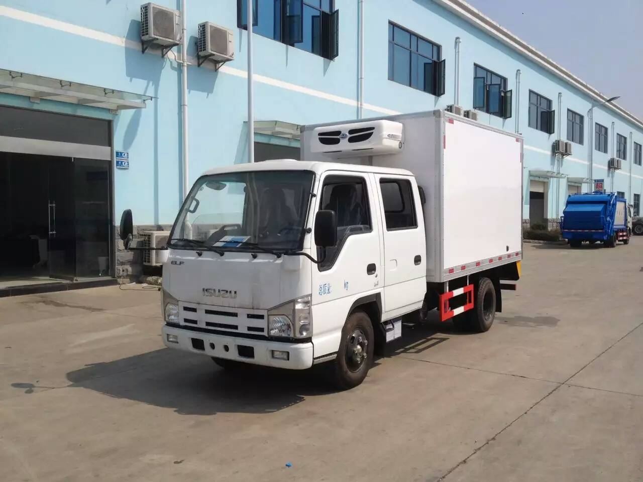 厂家直销禽肉蔬菜水果海鲜冷藏保温运输车  冷藏运输车  保温冰箱运输车  厢式冷藏车