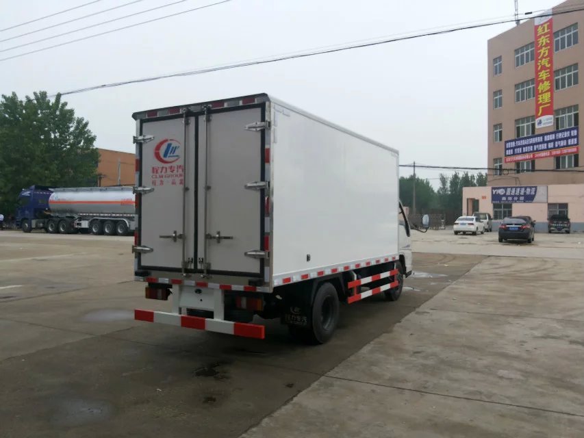 厂家直销禽肉蔬菜水果海鲜冷藏保温运输车  冷藏运输车  保温冰箱运输车  厢式冷藏车
