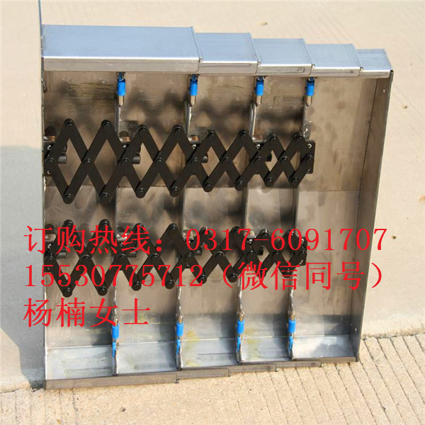 精工制造伸缩式钢板防护罩台正1060导轨护板  台正钢板防护罩  台正1060钢板防护罩