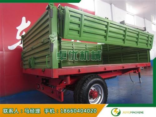 欧式拖车、卓优机械、高栏欧式拖车 单轴欧式拖车 欧式拖车价格