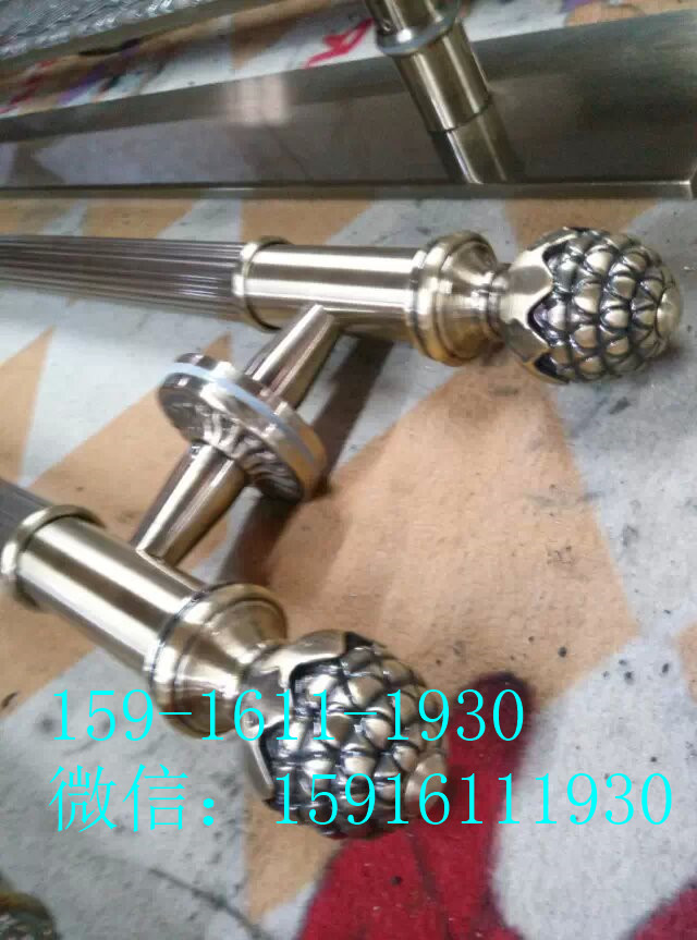 欧式精美红古铜不锈钢艺术拉手，咖啡厅专用  欧式古铜拉手  不锈钢红古铜拉手  咖啡厅专用拉手