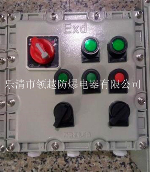 BXK-天然气现场防爆电气控制箱 防爆按钮箱 防爆开关箱