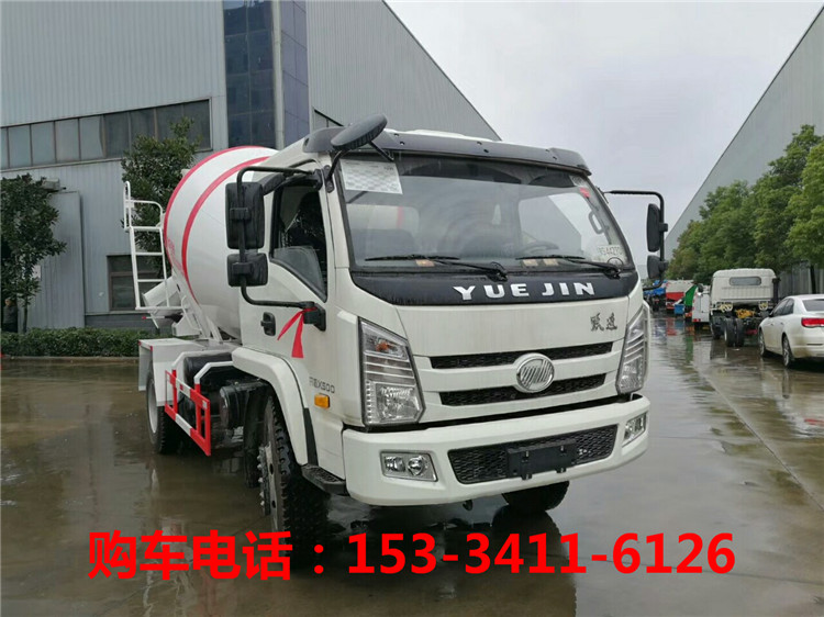 跃进5方混凝土搅拌车专业生产家  跃进搅拌车  5方搅拌车