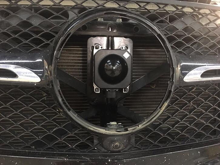 17款奔驰GLS450改装23P辅助系统和ACC巡航系统
