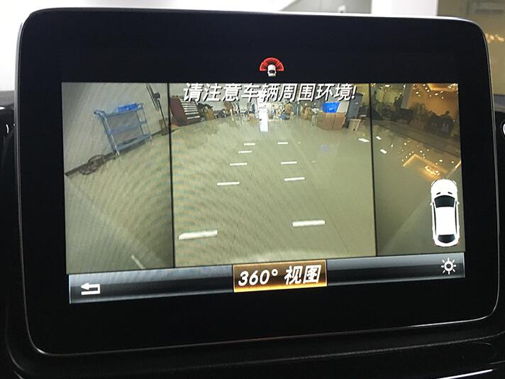 17款奔驰GLS450改装哈曼卡顿音响360辅助系统