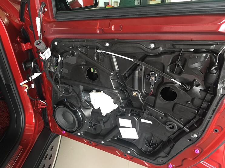 17款奔驰GLS450改装哈曼卡顿音响360辅助系统