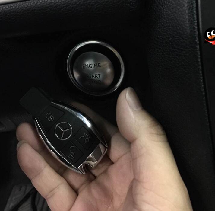 奔驰R300 R320改电动尾门一键启动无钥匙进入哈曼卡顿
