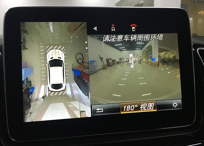 17款奔驰GLE400改装哈曼卡顿音响360系统功能