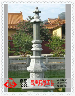 惠安精致石雕塔 寺庙石头塔 舍利塔 景观石塔图片