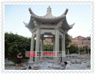厂家供应批发石雕凉亭 景区石亭子价格 精致凉亭图片  厂家批发供应石雕凉亭
