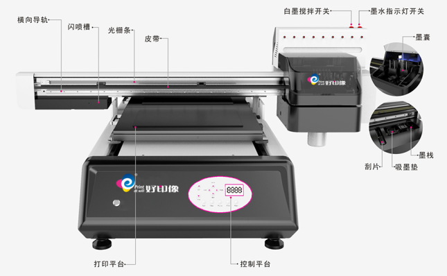 金银卡打样机  UV平板打印机