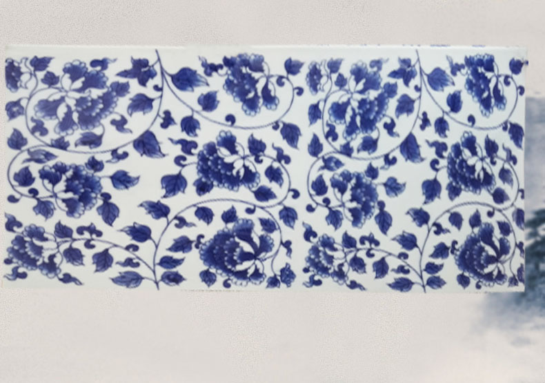 青花瓷板