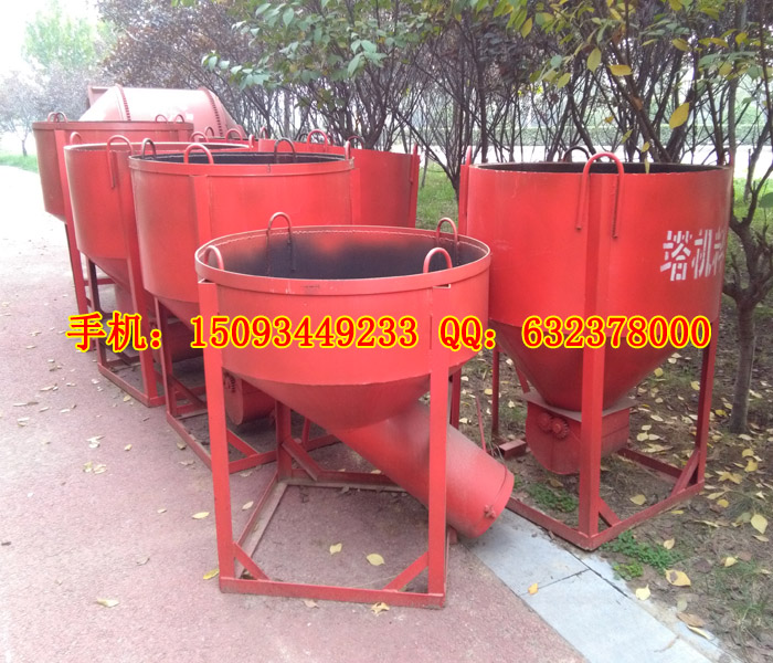 建筑机械塔吊设备提升料斗 塔机料斗 用于提升混凝土砖头 混凝土料斗