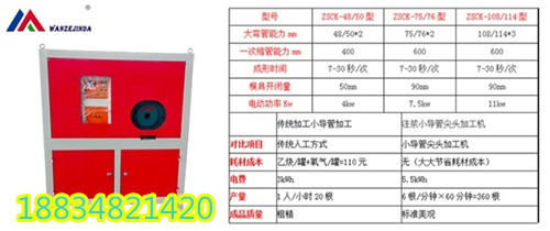 湖北仙桃市注浆袖阀管智能打眼机专业商厂家  小导管冲孔机  注浆管缩尖机  隧道支护小导管打