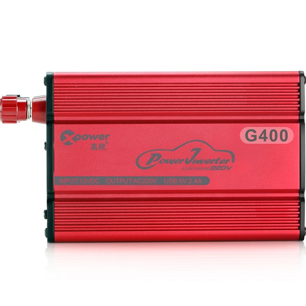 高欣G400车载逆变器 400W大功率12v转220v插座  高欣G400车载电源