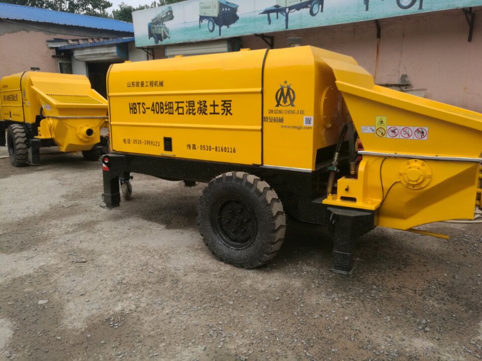 烟台细石泵  细石混凝土泵  细石混凝土输送泵