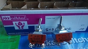 日开NKK钮子开关S6A NKK摇头开关S7A  NKK开关