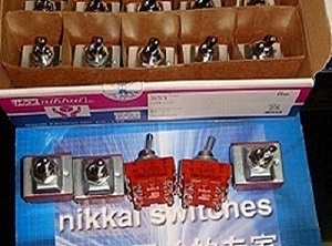 日开NKK钮子开关S6A NKK摇头开关S7A  NKK开关