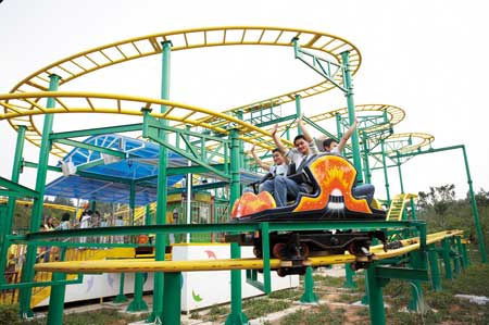 佳木斯精致可爱自旋滑车新型儿童游乐设备创艺厂家直销  自旋滑车厂家  自旋滑车价格