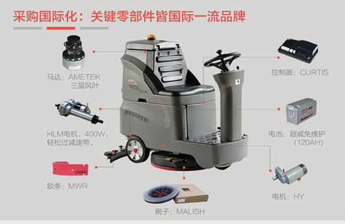 选购驾驶式洗地机你需要把握哪些窍门呢 重庆金和洁力